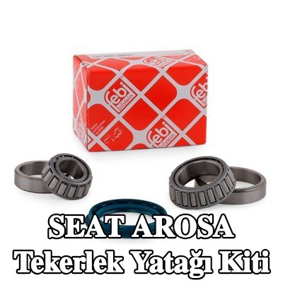 FEBI BILSTEIN Tekerlek yatağı kiti Arka Aks Sol, Arka Aks Sağ, mil contası ile — SEAT Arosa