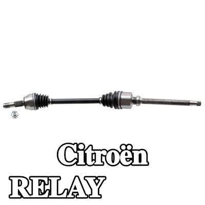 FEBI BILSTEIN عمود الدفع للمحور الأمامي الأيمن, مع صمولة — Citroën Relay