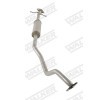 WALKER Orta susturucu 1940mm, boru ile, montaj parçaları olmadan — Opel Agila (2)