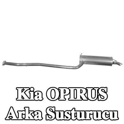 VEGAZ Arka susturucu Arka, 2240mm — Kia Opirus