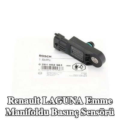 BOSCH Emme manifoldu basınç sensörü — Renault Laguna