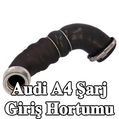 FEBI BILSTEIN Şarj Cihazı Emme Hortumu Sağ, hortum kelepçeli, hızlı bağlantı elemanlı — 2005 Audi A4