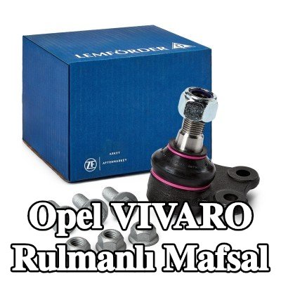 LEMFÖRDER Ön Sol Aks Bilyeli Mafsal, Ön Aks Sağ, Alt, 19, 6mm, aksesuarlarla — 2012 Opel Vivaro