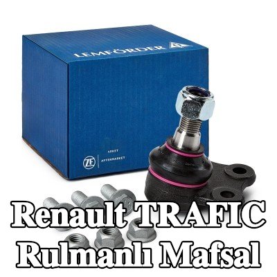LEMFÖRDER Ön Sol Aks Bilyeli Mafsal, Ön Aks Sağ, Alt, 19, 6mm, aksesuarlarla — Renault Trafic
