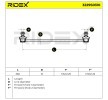 RIDEX Ön aks her iki taraf için stabilizatör kolu, 360mm — Toyota Ractis (6)