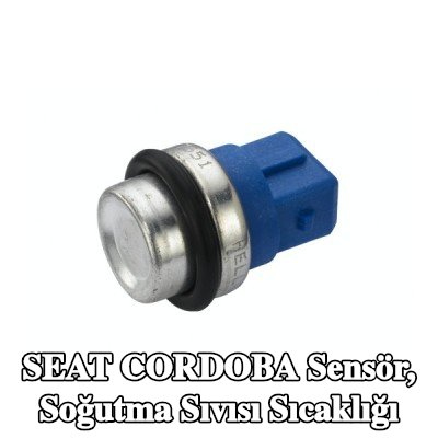 HELLA Sensör, tespit halkalı soğutma suyu sıcaklığı, contalı/sızdırmaz — 1995 SEAT Cordoba