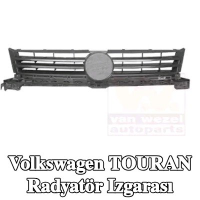 VAN WEZEL Radyatör Izgarası — 2012 Volkswagen Touran