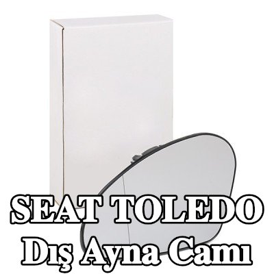 TYC Sol yan ayna camı — 2008 SEAT Toledo