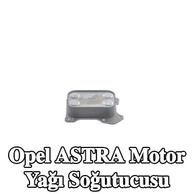 MAHLE Conta/sızdırmazlık elemanları ile motor yağı soğutucusu — 2012 Opel Astra