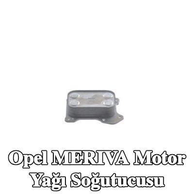 MAHLE Conta/sızdırmazlık elemanları ile motor yağı soğutucusu — 2012 Opel Meriva