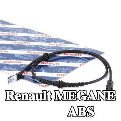 BOSCH مستشعر ABS للمحور الخلفي, مع كابل — Renault Megane
