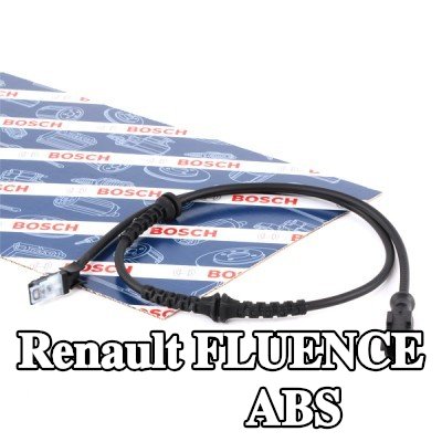 BOSCH مستشعر ABS للمحور الخلفي, مع كابل — Renault Fluence