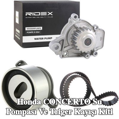 RIDEX Su pompası ve triger kayışı kiti Diş Sayısı: 106, su pompalı — Honda Concerto