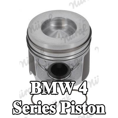 NÜRAL Keystone bağlantı kolu için piston, soğutma kanallı, piston segman taşıyıcısı ile — 2016 BMW 4 Series