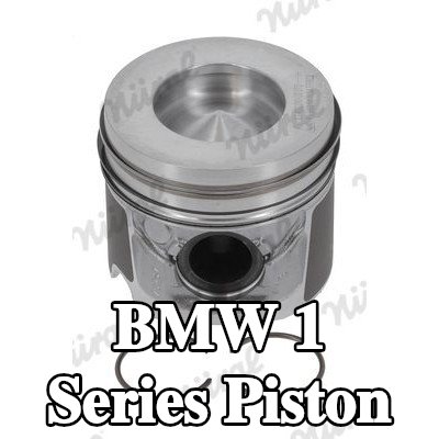 NÜRAL Keystone bağlantı kolu için piston, soğutma kanallı, piston segman taşıyıcısı ile — BMW 1 Series