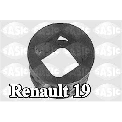 SASIC مخمد مطاطي, نظام التعليق المحور الأمامي — Renault 19