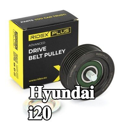 RIDEX PLUS بكرة الموتر مع المسمار — 2016 Hyundai i20
