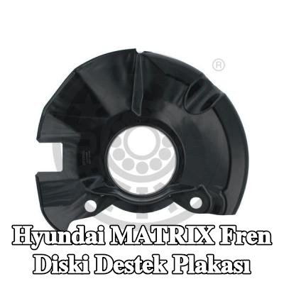 OPTIMAL Fren diski destek plakası Ön Aks Sol — Hyundai Matrix