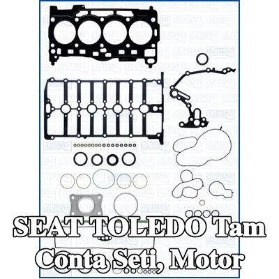 AJUSA Tam Conta Seti, silindir kapağı contalı motor, valf gövdesi contalı — 2016 SEAT Toledo