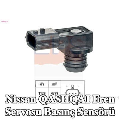 EPS Fren servosu basınç sensörü — Nissan Qashqai