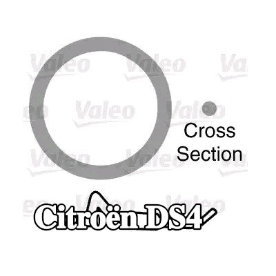 VALEO حشية مانعة للتسرب، أنبوب سائل التبريد — Citroën Ds4