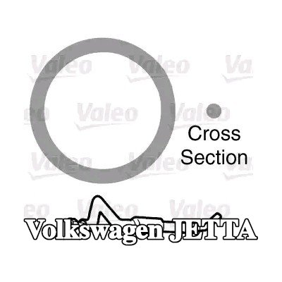 VALEO حشية مانعة للتسرب، أنبوب سائل التبريد — Volkswagen Jetta