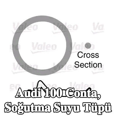 VALEO Conta, soğutma suyu tüpü — Audi 100