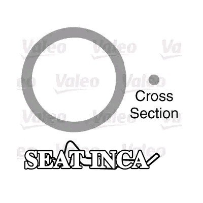 VALEO حشية مانعة للتسرب، أنبوب سائل التبريد — SEAT Inca