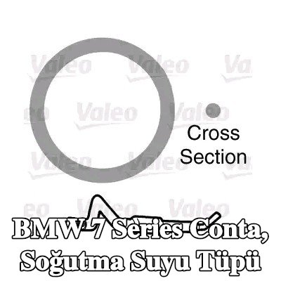 VALEO Conta, soğutma suyu tüpü — 2000 BMW 7 Series