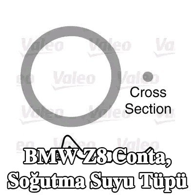 VALEO Conta, soğutma suyu tüpü — BMW Z8