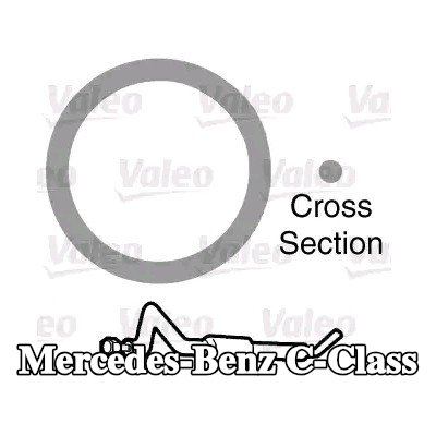 VALEO حشية مانعة للتسرب، أنبوب سائل التبريد — Mercedes-Benz C-Class