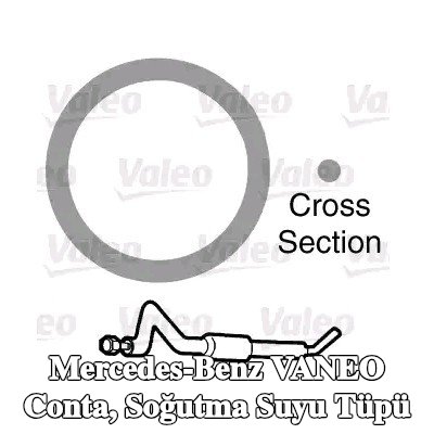 VALEO Conta, soğutma suyu tüpü — Mercedes-Benz Vaneo