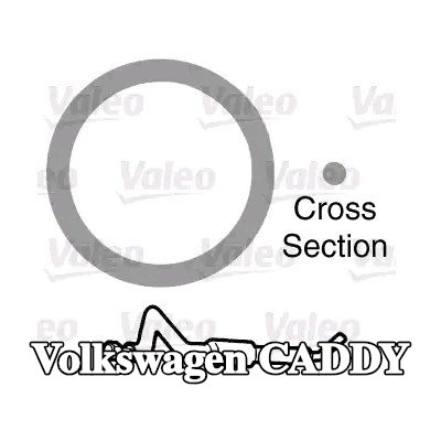 VALEO حشية مانعة للتسرب، أنبوب سائل التبريد — Volkswagen Caddy