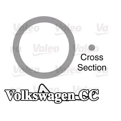 VALEO حشية مانعة للتسرب، أنبوب سائل التبريد — Volkswagen Cc