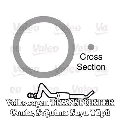 VALEO Conta, soğutma suyu tüpü — Volkswagen Transporter