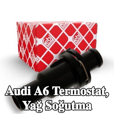 FEBI BILSTEIN Termostat, yağ soğutma — Audi A6