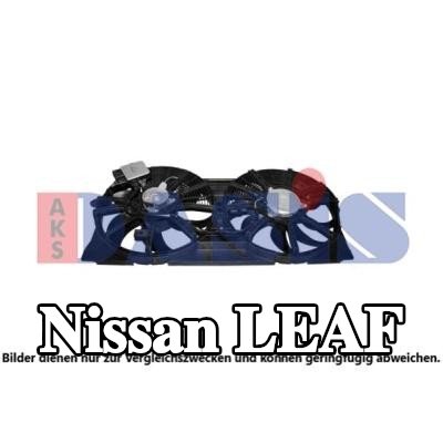 AKS DASIS غطاء، مروحة المبرد — Nissan Leaf