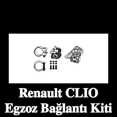 VEGAZ Egzoz bağlantı kiti — 2002 Renault Clio