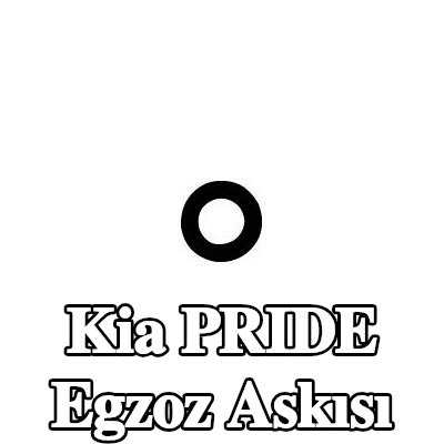 VEGAZ Egzoz askısı — 1997 Kia Pride