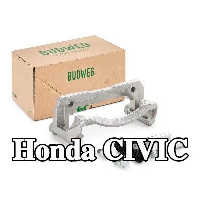 BUDWEG CALIPER حامل مكبس الفرامل للمحور الأمامي, يسار, يمين — Honda Civic