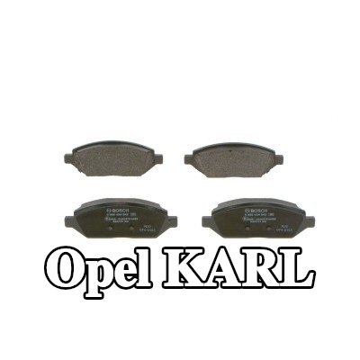 BOSCH مجموعة وسادات الفرامل 17, 7mm — Opel Karl