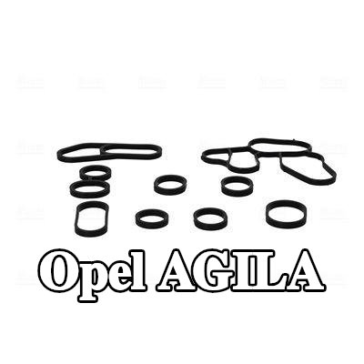 NISSENS مجموعة حشيات، مبرد الزيت — Opel Agila