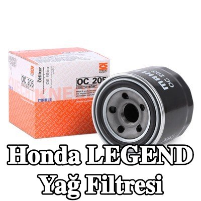 MAHLE Tek çek valflı yağ filtresi — 1995 Honda Legend