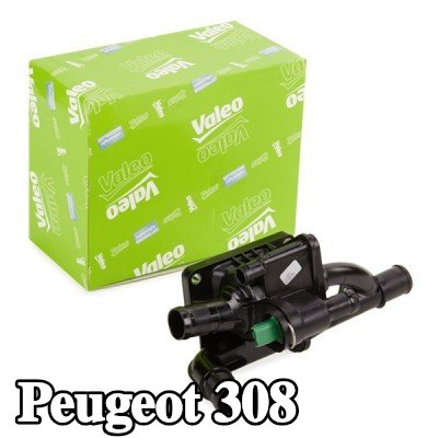 VALEO ثرموستات 83°C, مع حشيات/مانعات تسرب — 2007 Peugeot 308