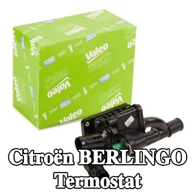 VALEO Termostat 83°C, conta/sızdırmazlık elemanları ile — 2020 Citroën Berlingo