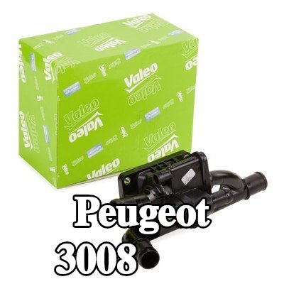 VALEO ثرموستات 83°C, مع حشيات/مانعات تسرب — 2012 Peugeot 3008