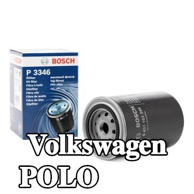 BOSCH فلتر الزيت مع صمامين مانعين للرجوع — 2001 Volkswagen Polo