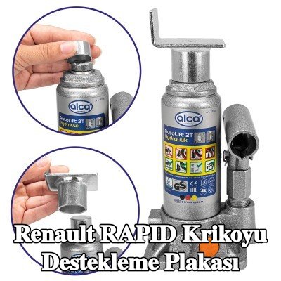 ALCA Krikoyu Destekleme Plakası — Renault Rapid