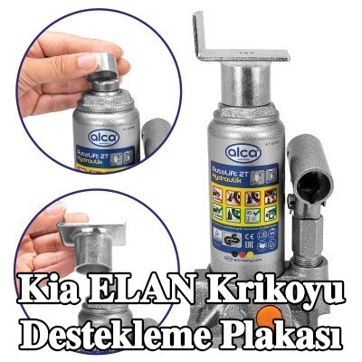 ALCA Krikoyu Destekleme Plakası — Kia Elan