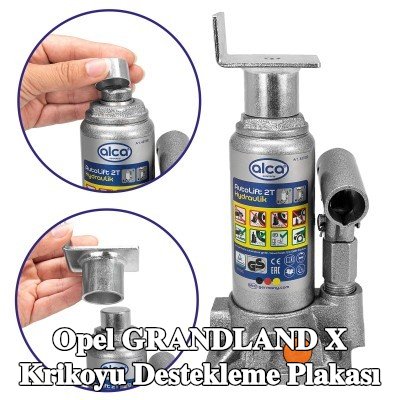 ALCA Krikoyu Destekleme Plakası — Opel Grandland X
